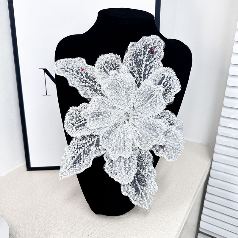Pailletten-Verzierte Blumenkra – Applique Patch Flower Bewertung und Preis