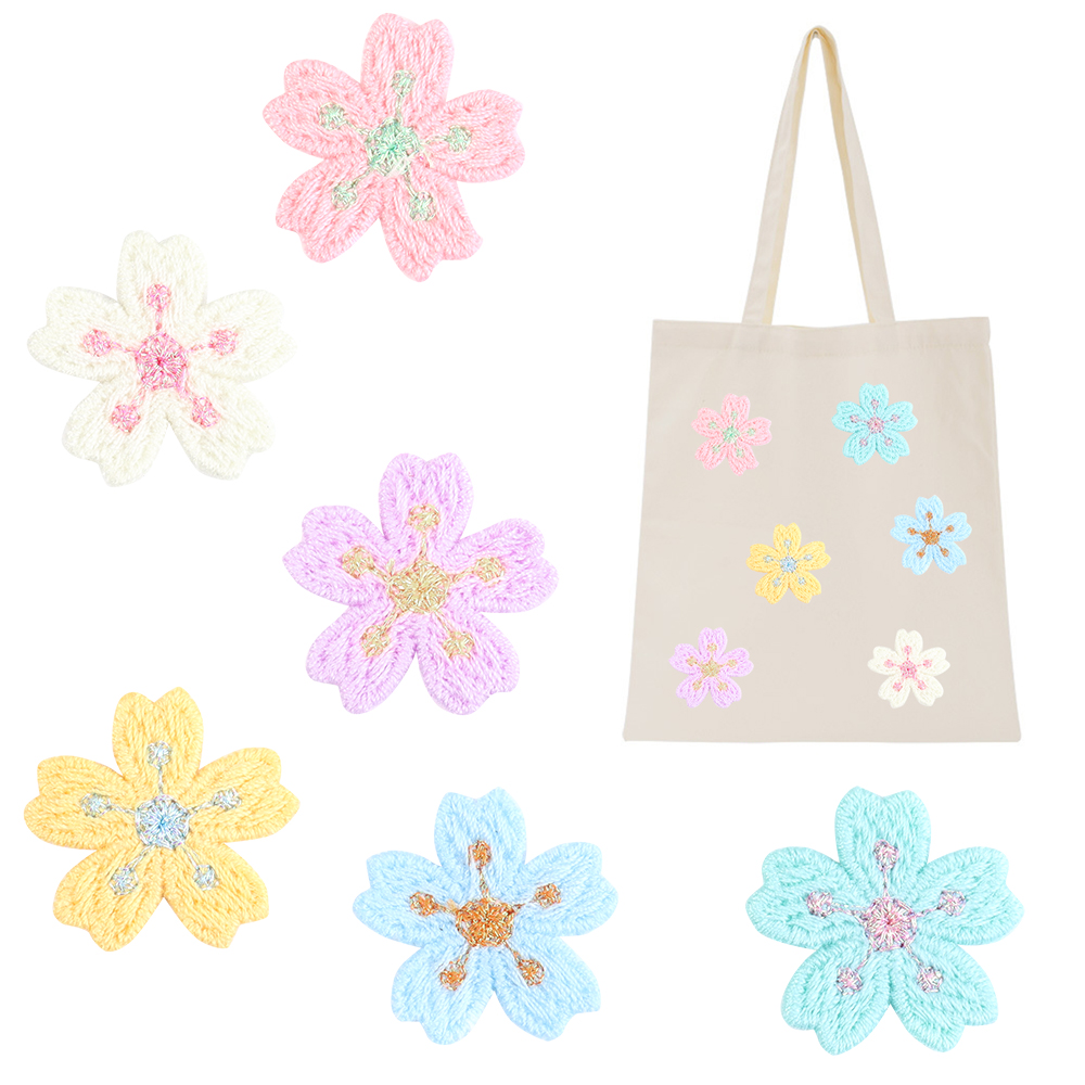20 teile/los Bunte 2,4 cm Stic – Applique Patch Flower Bewertung und Preis